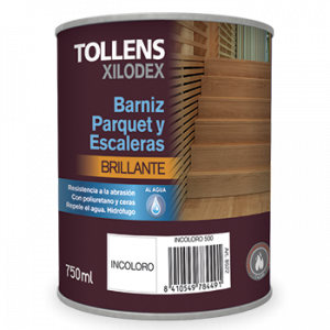 TOLLENS XILODEX BARNIZ PARQUET Y ESCALERAS AL AGUA BRILLANTE